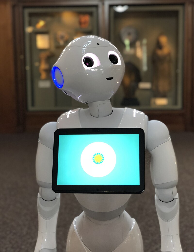 The Smithsonian’s new guide, Pepper.