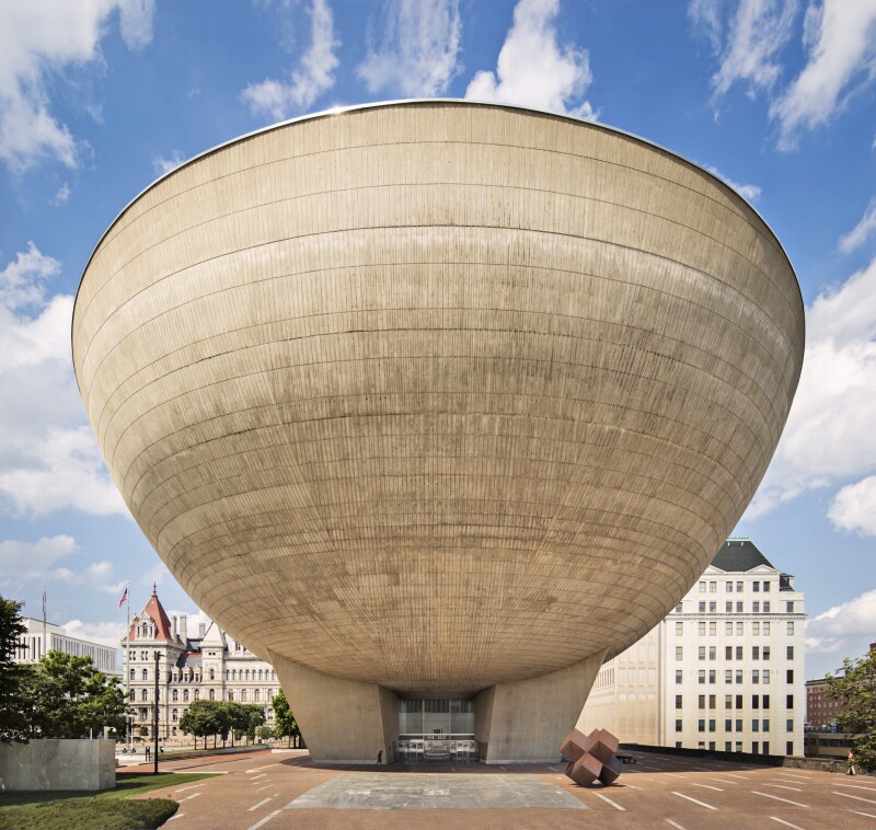 When The Egg opened in Albany in 1978, it was architecturally unprecedented.