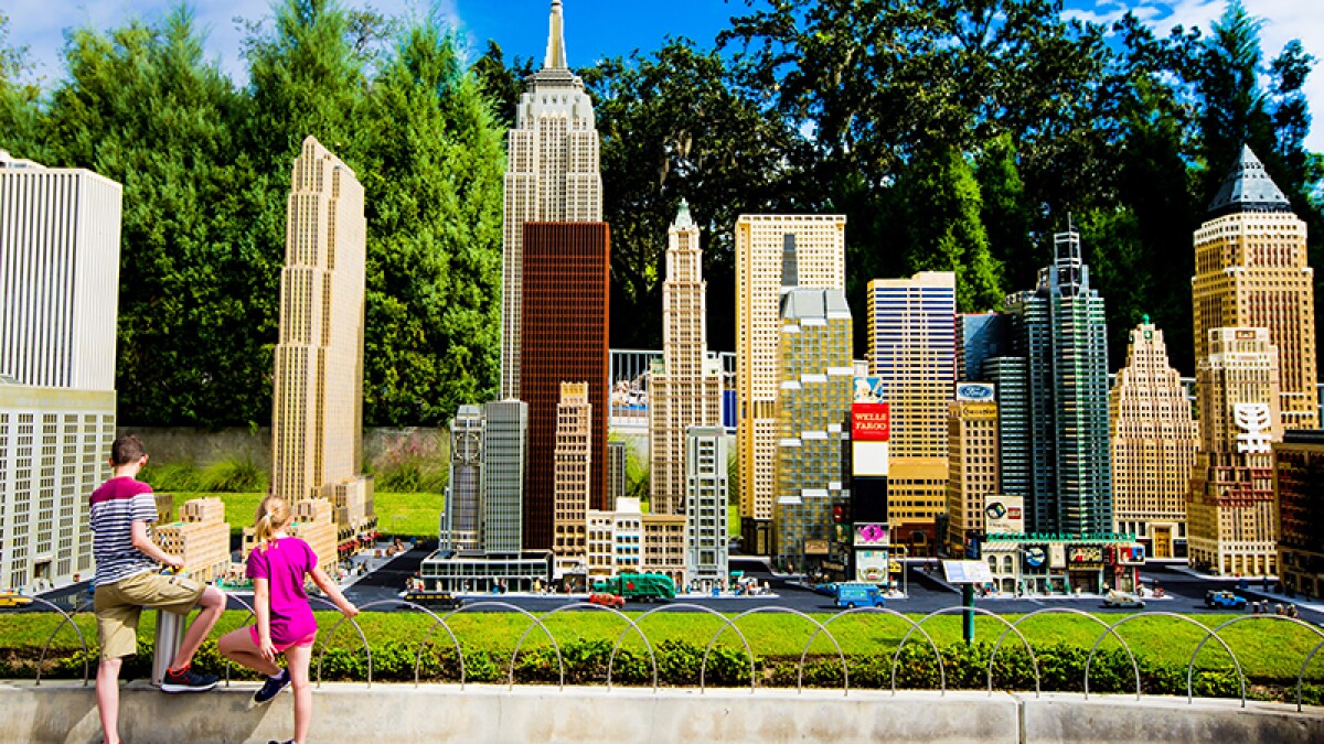 Theme Park Miniland Legoland Florida Resident Deals Behind The