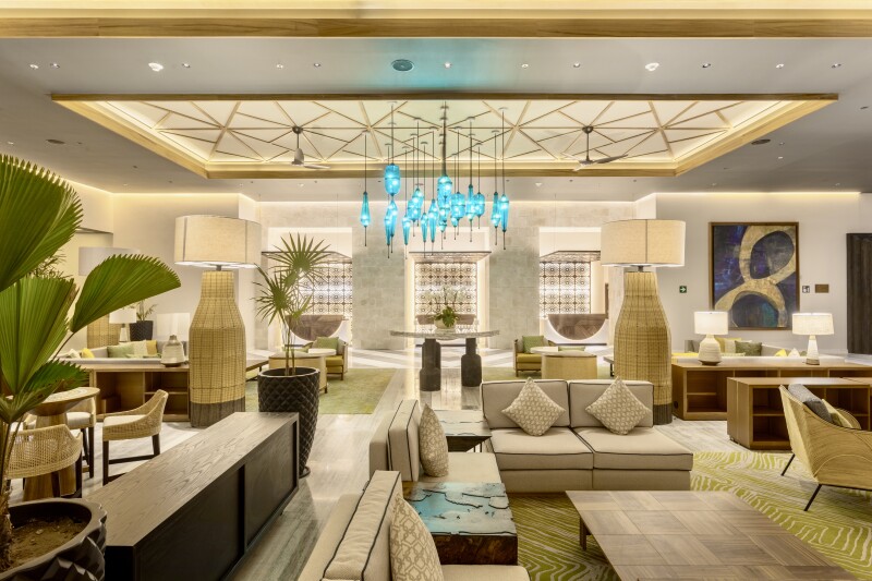 Our school did not look like the lobby of the Conrad Punta de Mita . . .
