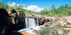 Pools and waterfall, Mountain Pine Ridge Reserve Rio On, near San Ignacio, west Belize, Central America