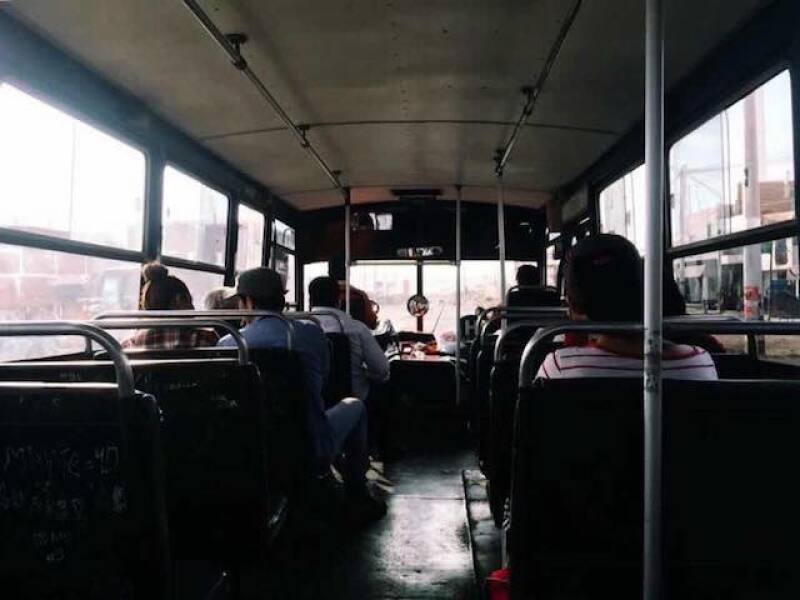 A normal day's view from a bus in southwestern Peru