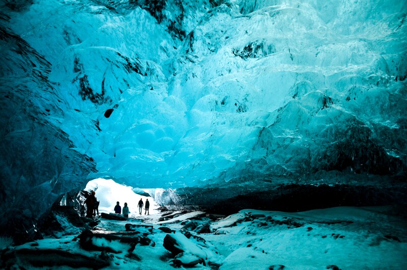 Ice cave tour at Vatnajökull National Park