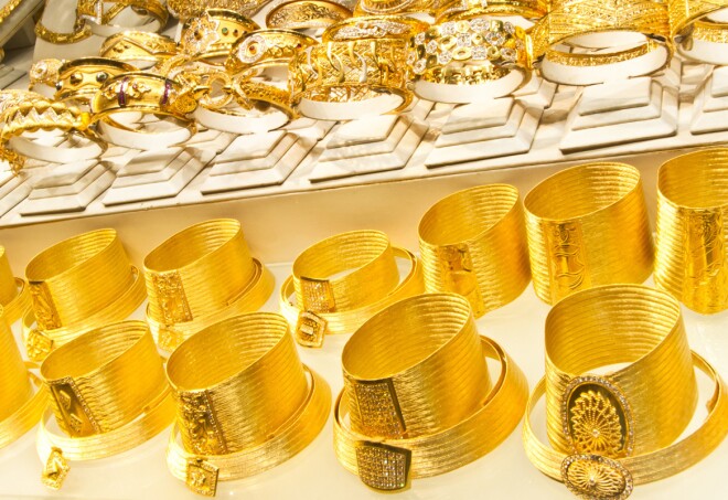 Golden accessories
