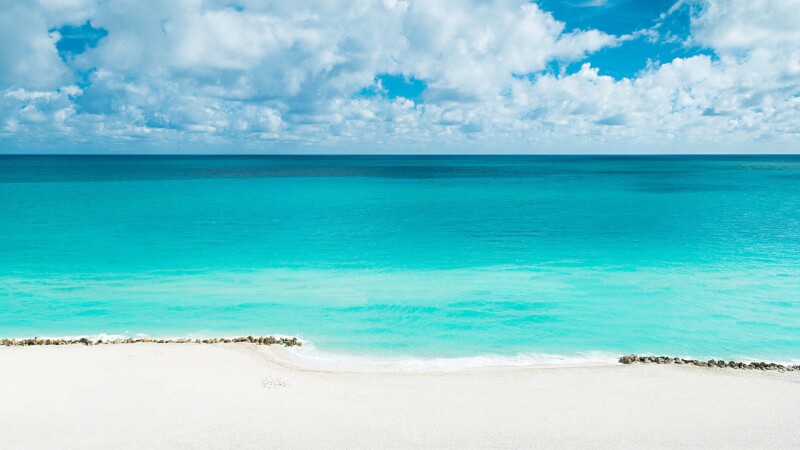 The Miami Beach Edition fronts 70,000 square feet of picture-perfect sand.