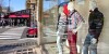 Fashion shop with mannequins, Via Liberta, Palermo, Sicily, Italy