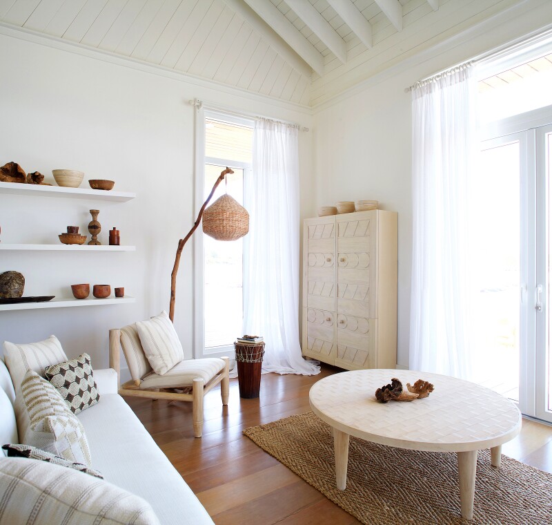 The interior of one of Itz’ana’s carbon-neutral villas