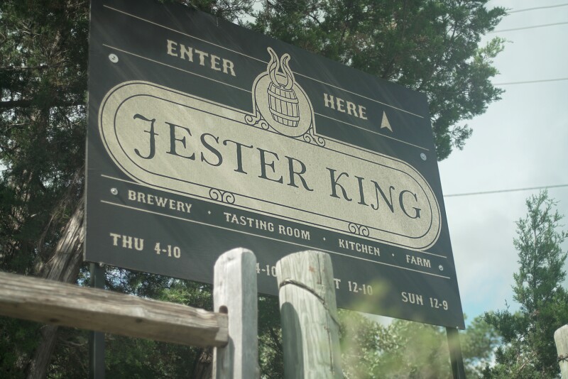 Jester King Brewery makes their tasty alcoholic creations via spontaneous brewing techniques.