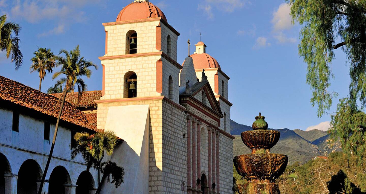 The Old Mission in Montecito
