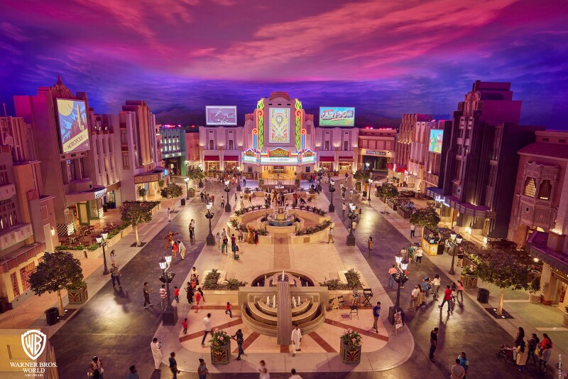 The entire amusement park will be indoors and air-conditioned.