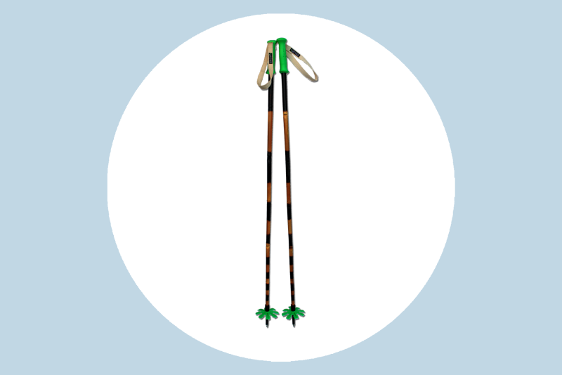 Grass Sticks bamboo ski poles