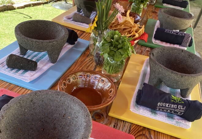 Flora Farms Cabo Cooking class