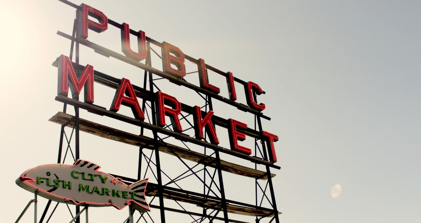 Sign for Seattle's Public Market