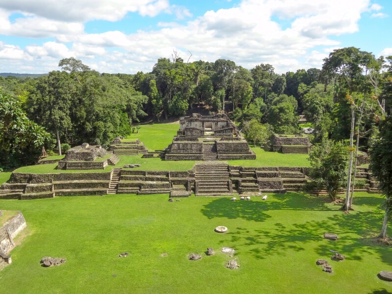 The Caana complex is the tallest structure in Belize.