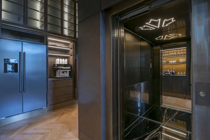 Villa Canada has elevator access on each floor.