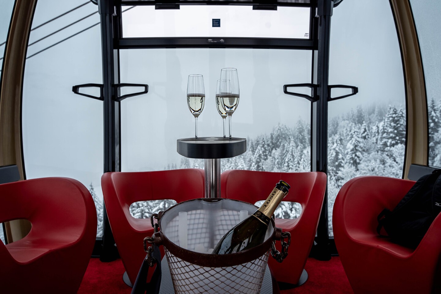 The VIP Eiger Express Gondola