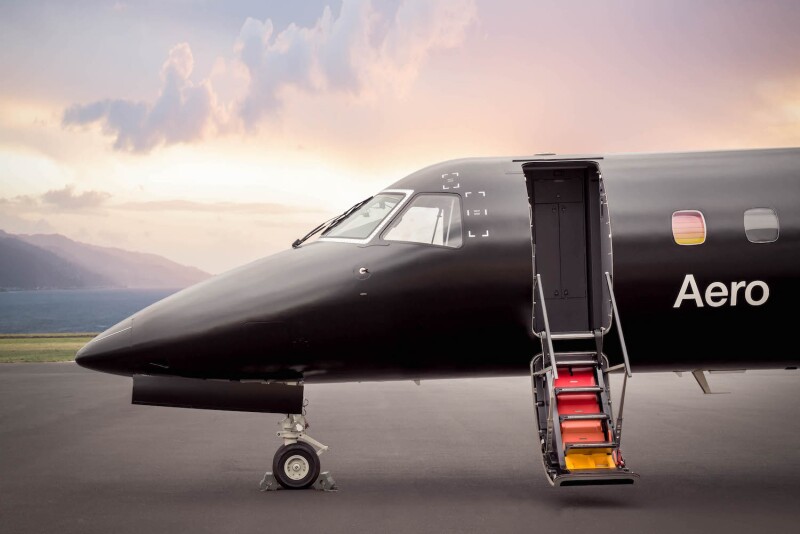 Launched in 2020, Aero flies to snow- and sun-filled destinations.