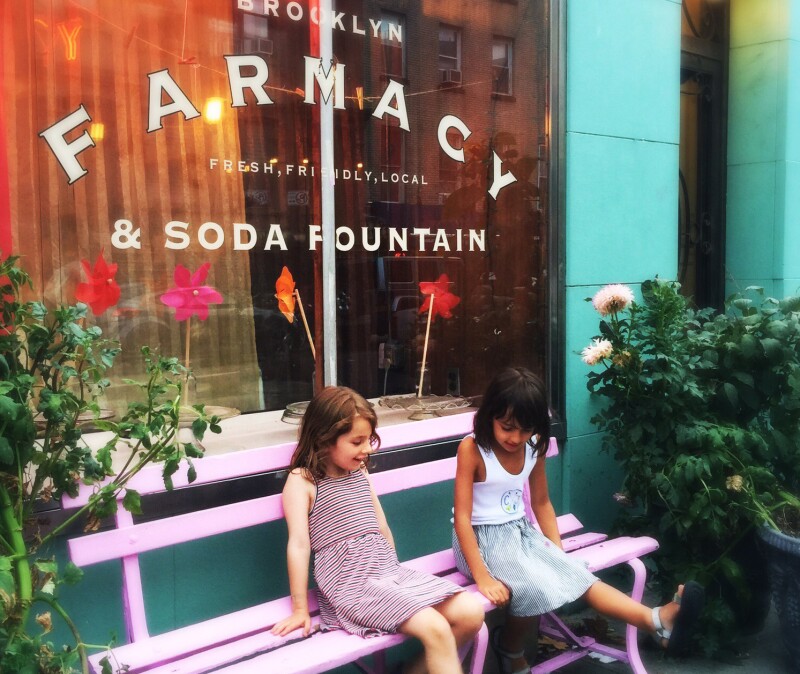 Brooklyn Farmacy & Soda Fountain is a nostalgic fantasyland for tiny taste buds, with crowd-pleasers like banana splits and gooey grilled cheeses.