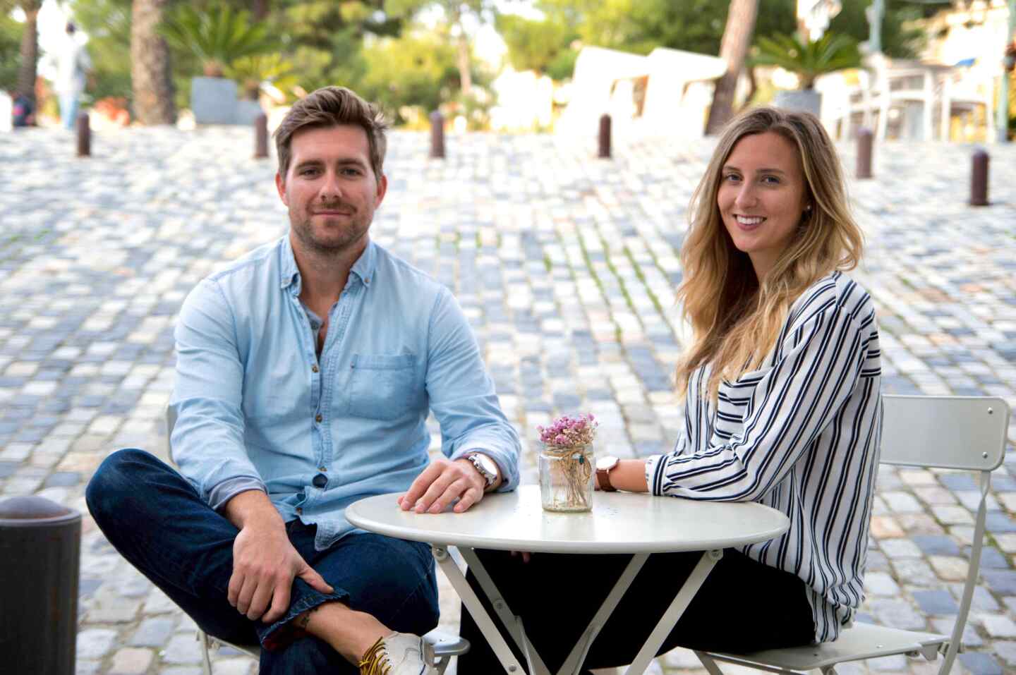 Behere cofounders Thomas Maher and Meesen Brown.