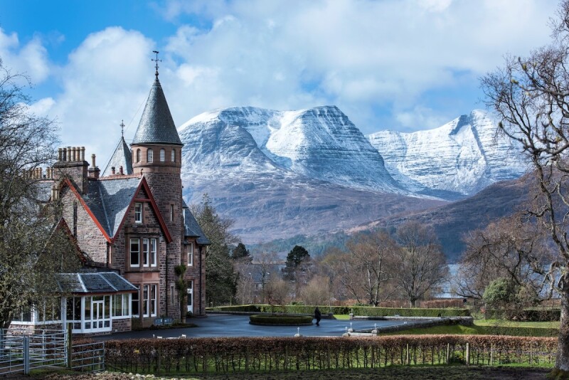 The Torridon Hotel, a boutique hotel resort set in the Highlands of Scotland