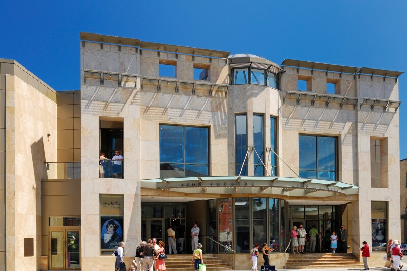 Avon theatre in Stratford Ontario before showtime Stratford, Ontario, Canada