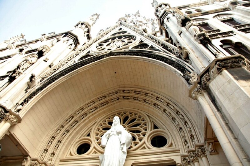 Sagrado Corazón was one of the churches Pope Francis visited while he was in Havana. The church's clergy are, like the pope, Jesuits.