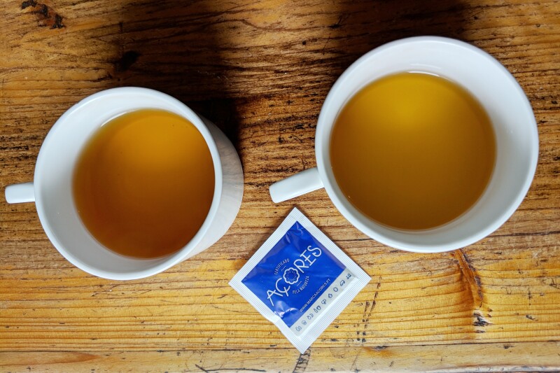 Chá Gorreana makes green tea and black tea (and you can try both when you visit).