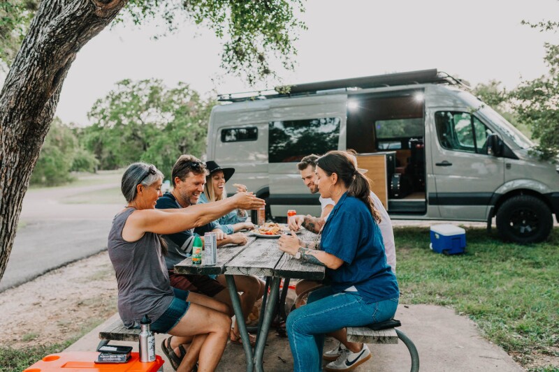 A campervan is the RV of choice for many.