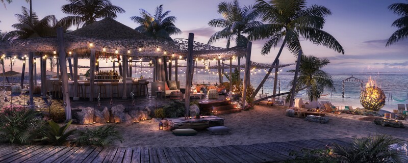 All the cruises will stop at a private beach club in Bimini, Bahamas.
