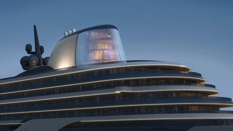 Four Seasons yacht exterior