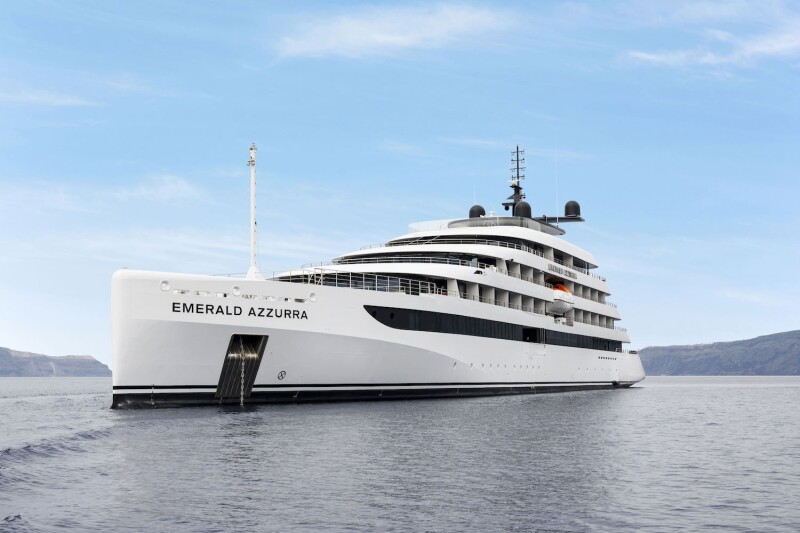 The 100-passenger “Emerald Azzurra” will return to the Middle East later this year.