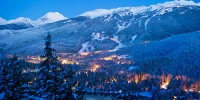 Blackcomb at dusk