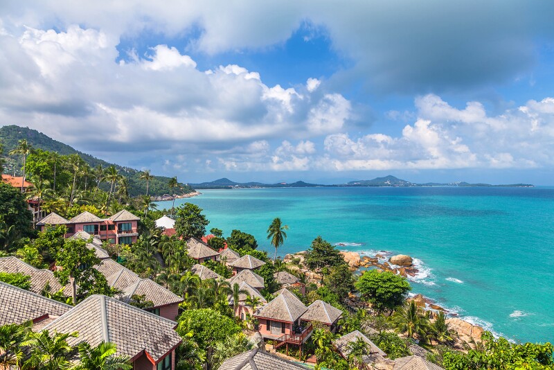 Koh Samui is the island to hit if you’re in search of five-star luxury, with resorts like Six Senses Samui, Four Seasons Koh Samui, and the W Koh Samui.