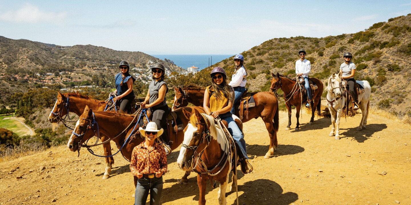 L'équitation revient sur l'île de Catalina après une interruption de 18 ans