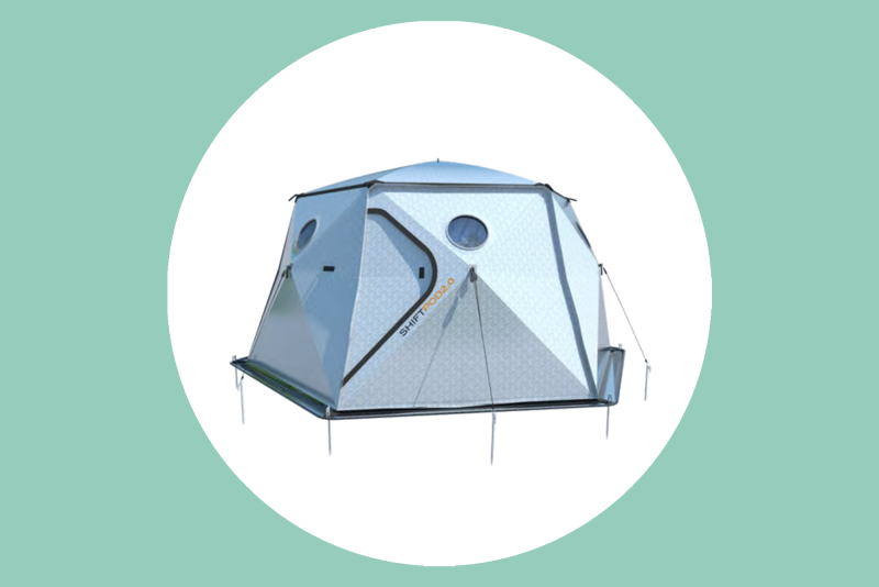 These futuristic tents will keep you comfortable in any type of weather.