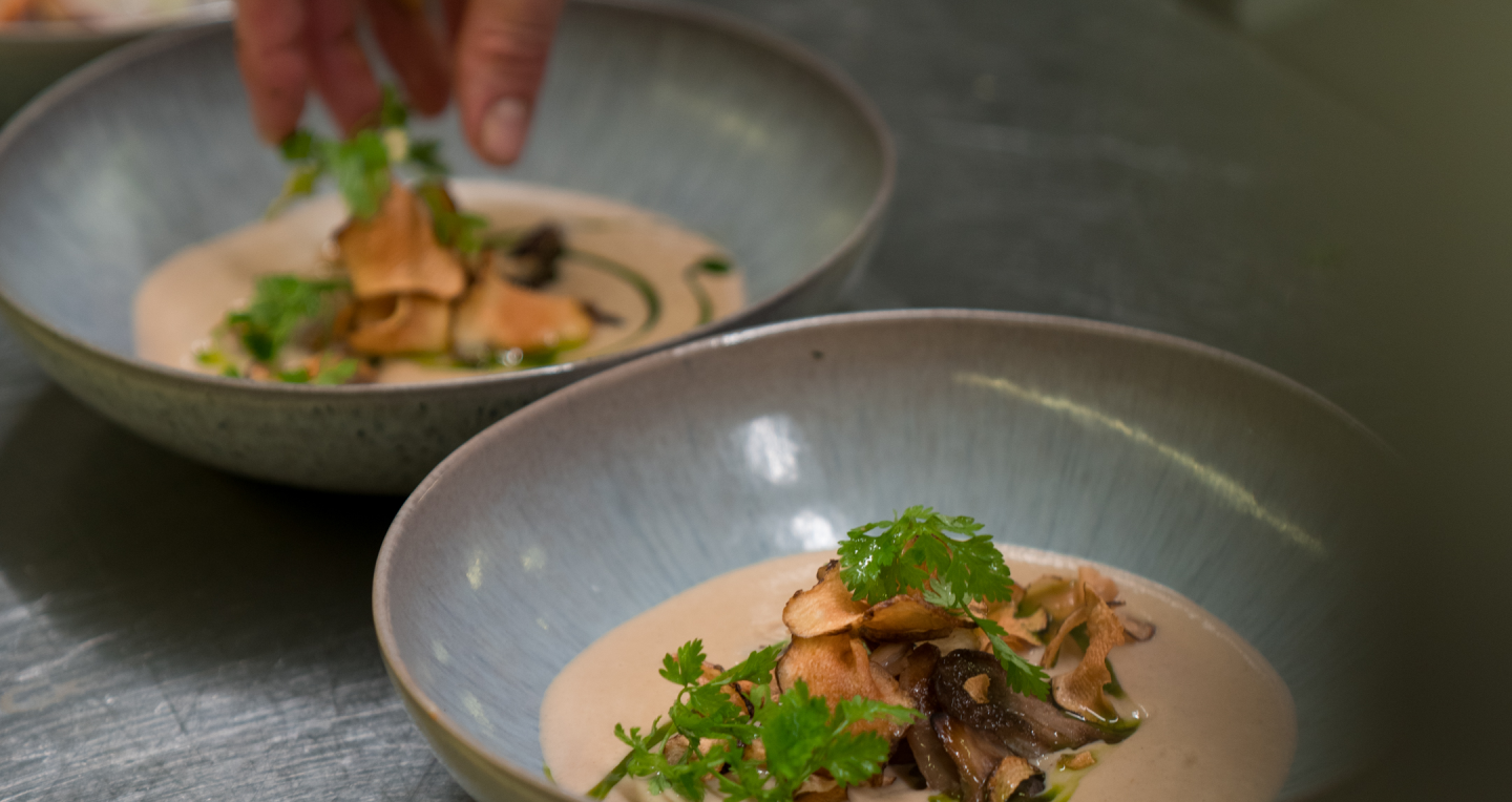 One of the dishes at Meyers i Tårnet