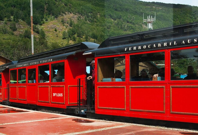 Train of the End of the World, Ushuaia, Tierra del Fuego, Argentina