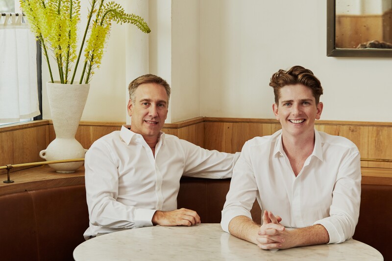 Marc Blazer and David Prior, founders of PRIOR travel club