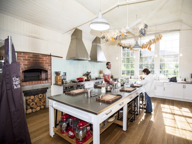 The Agrarian Kitchen cooking school, Tasmania